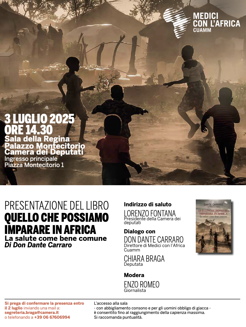 Presentazione del libro: “Quello che possiamo imparare in Africa. La salute come bene comune”